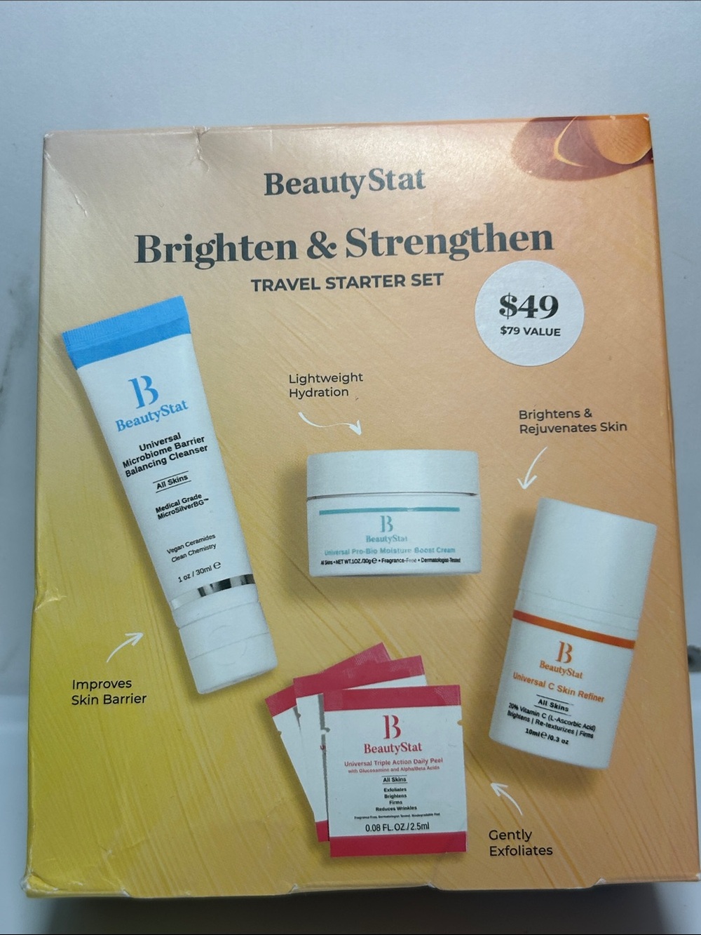 BeautyStat Brighten & Strengthen Starter Set